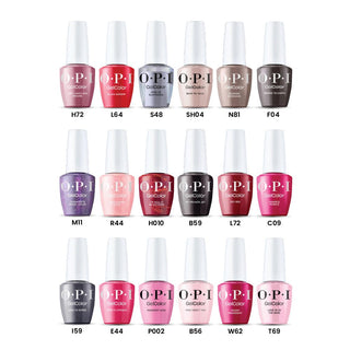 OPI Intelli - Gel - Set 18 Gel Colors - Gel Color 0.5 oz - Pink Snowflake Dreams Collection - DTK Nail Supply