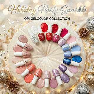 OPI Intelli - Gel - Set 24 Gel Colors - Gel Color 0.5 oz - Holiday Party Sparkle Collection - DTK Nail Supply