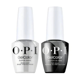 OPI Intelli - Gel - Super Gloss Top Coat - Super Base Base Coat - DTK Nail Supply