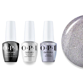 OPI + Super Glossy Top Super Base - S48 Case of Glamnesia - DTK Nail Supply