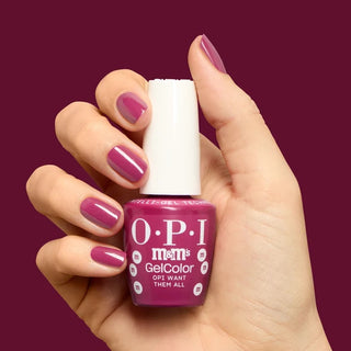 OPI Intelli-Gel - HPT09 OPI Want Them All - Gel Color 0.5 oz (OPI M&M Collection)