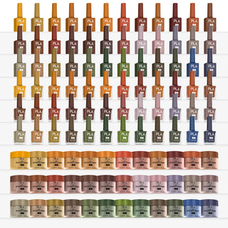 PLA Fall Collection - Set of 36 Colors - Gel Polish, Nail Lacquer & Dip Powder