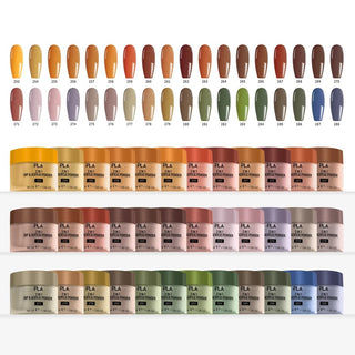 PLA Fall Collection - Set of 36 Colors - Gel Polish, Nail Lacquer & Dip Powder