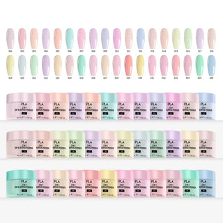 PLA Gram Gram's Rose Garden Collection - Set of 36 Colors - Gel Polish, Nail Lacquer & Dip Powder