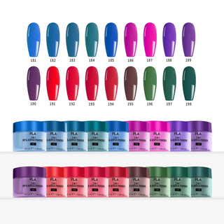 PLA Here's the Tea Collection - Set of 18 Colors - Gel Polish, Nail Lacquer & Dip Powder