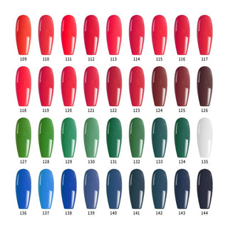 PLA Holiday Collection - Set of 36 Colors - Gel Polish, Nail Lacquer & Dip Powder