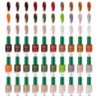 PLA MD Oil Lacquer Nail Polish Collection - Set of 30 Colors