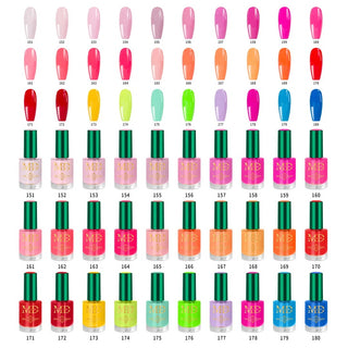 PLA MD Oil Lacquer Nail Polish Collection - Set of 30 Colors
