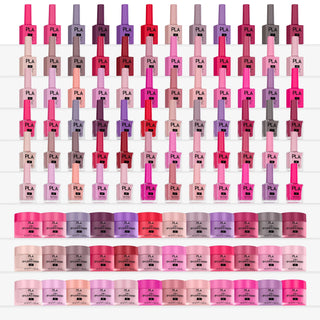 PLA Movies We Love Collection - Set of 36 Colors - Gel Polish, Nail Lacquer & Dip Powder