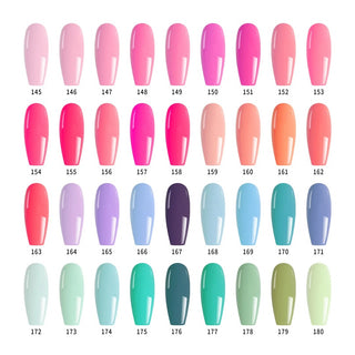 PLA She's a Boss Collection - Set of 36 Colors - Gel Polish, Nail Lacquer & Dip Powder