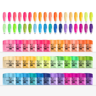 PLA What Happens in Vegas Collection - Set of 36 Colors - Gel Polish, Nail Lacquer & Dip Powder