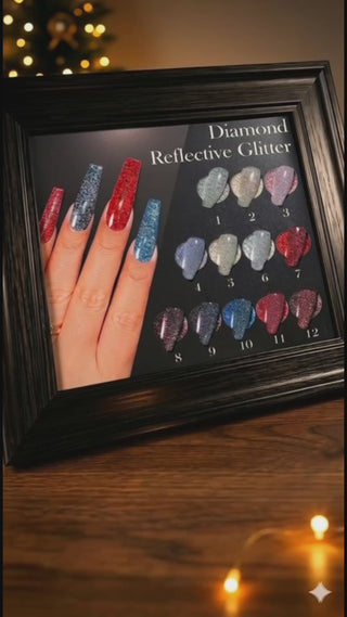 LAVIS Glitter 02 - Gel Polish 0.5 oz - Diamond Reflective Collection