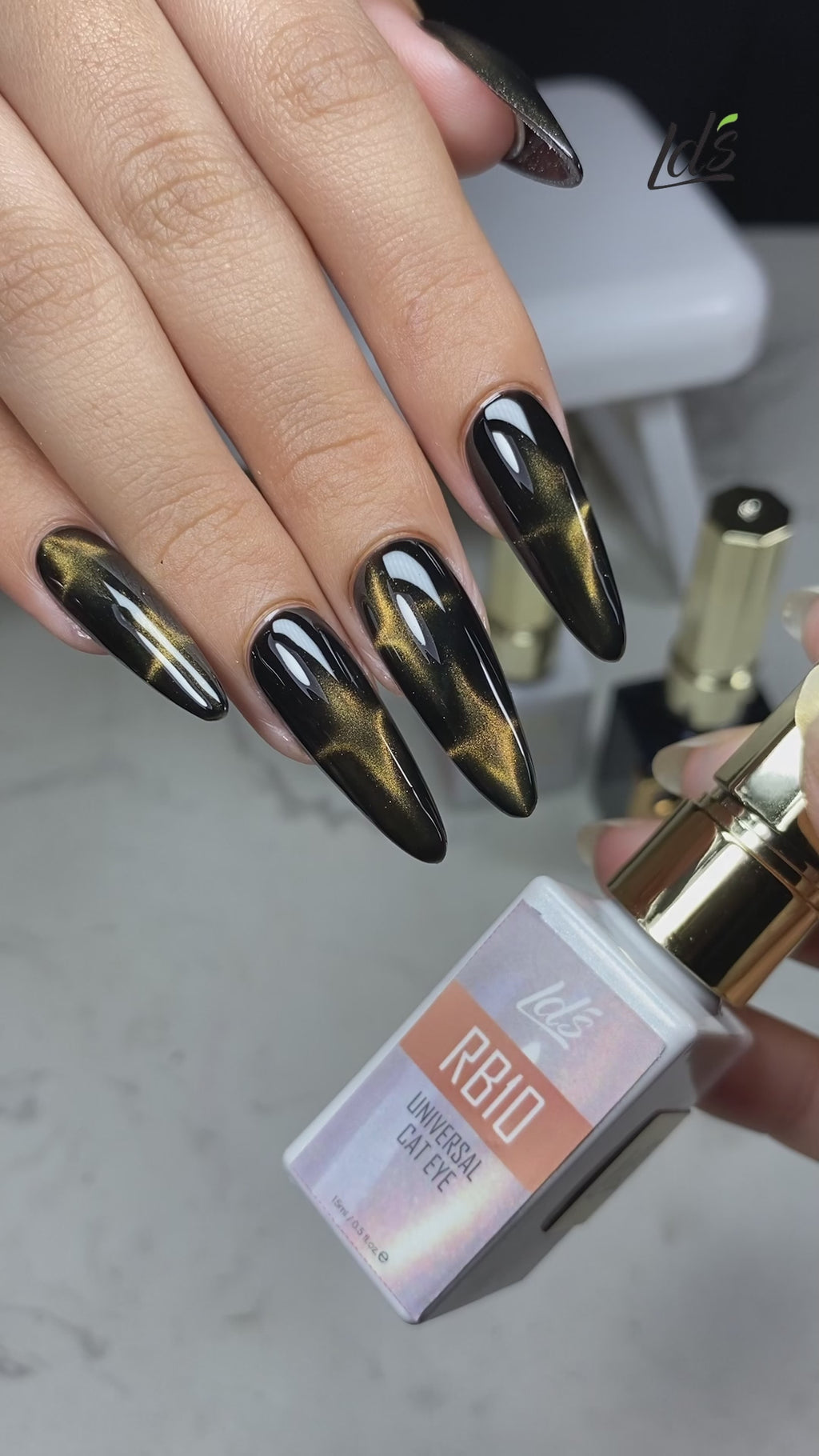 LDS RoseGold Light - RB10 - Universal Cat Eye Collection