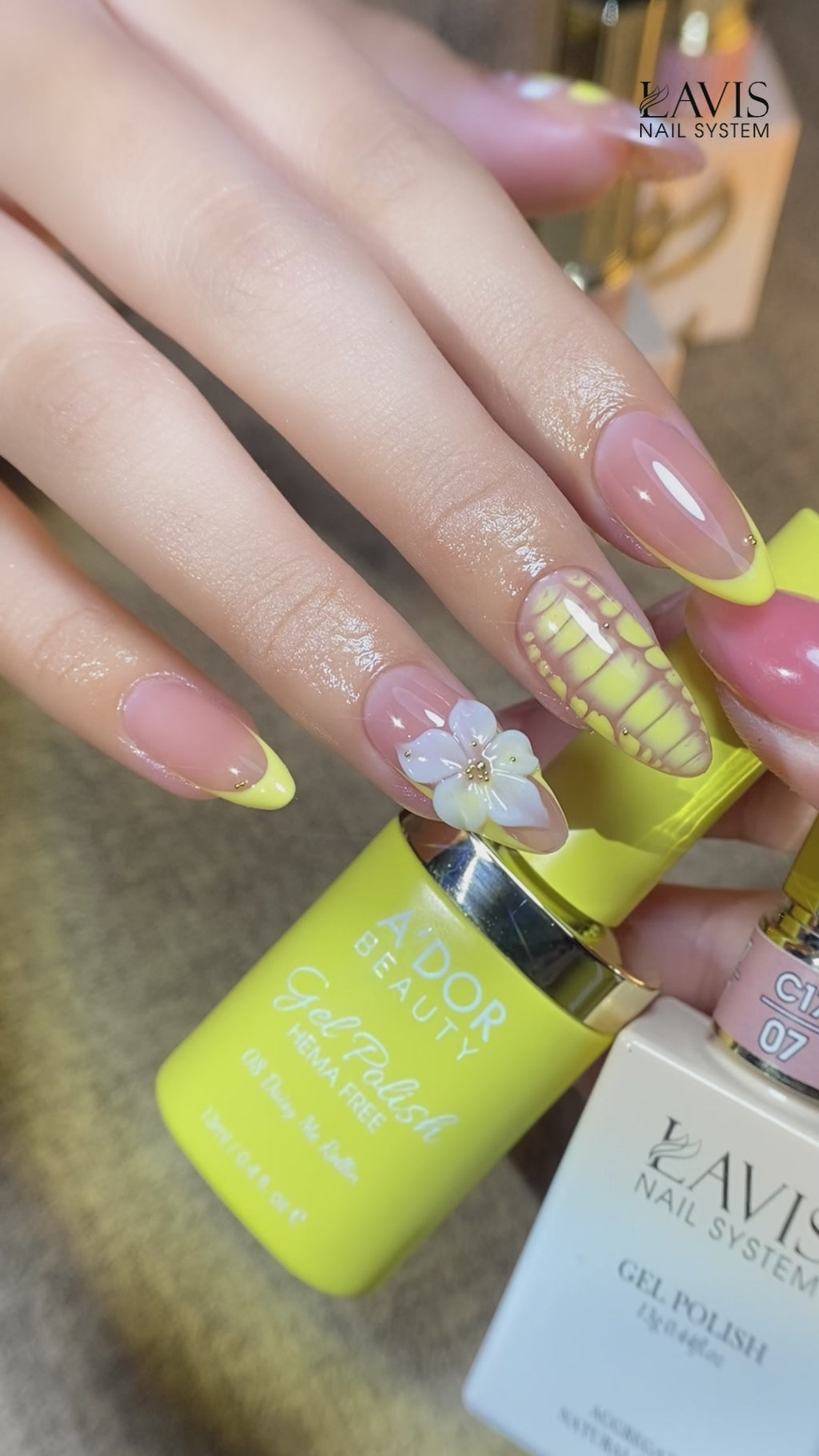 A'DOR HEMA-Free Gel Polish - 17 - Canary Believe It - 0.4 oz - Color Me Gel-Ons Collection