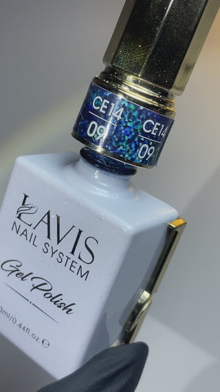 LAVIS Cat Eyes CE14 - 09 (Ver1) - Gel Polish 0.5 oz - Super Nova Collection
