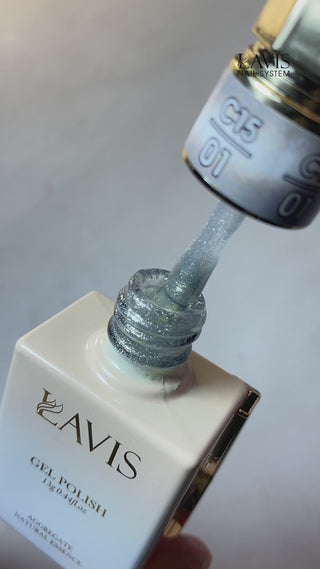 LAVIS Cat Eyes C15 - 24 - Gel Polish 0.5 oz - Gilded Aura Collection
