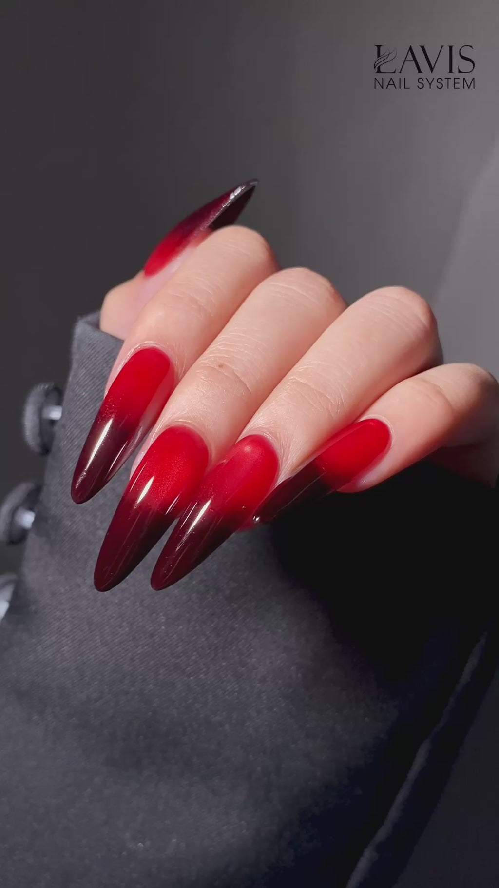 LAVIS C02 (Ver 2) - 19 - Gel Polish 0.5 oz - Scarlet Bloom Collection