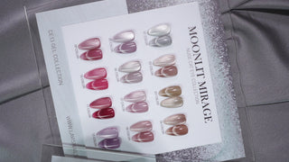 LAVIS Cat Eyes CE13 (Ver2) - Set 12 - Gel Polish 0.5 oz - Moonlit Mirage Collection