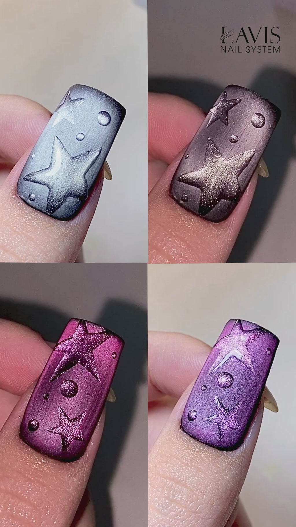 LAVIS Cat Eyes CE9 - 07 (Ver2) - Gel Polish 0.5 oz -  Lavis Cabin Fever Collection
