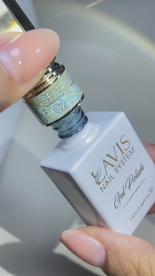 LAVIS Cat Eye CE11- 02 - Gel Polish 0.5 oz - Enchanted Spell Collection