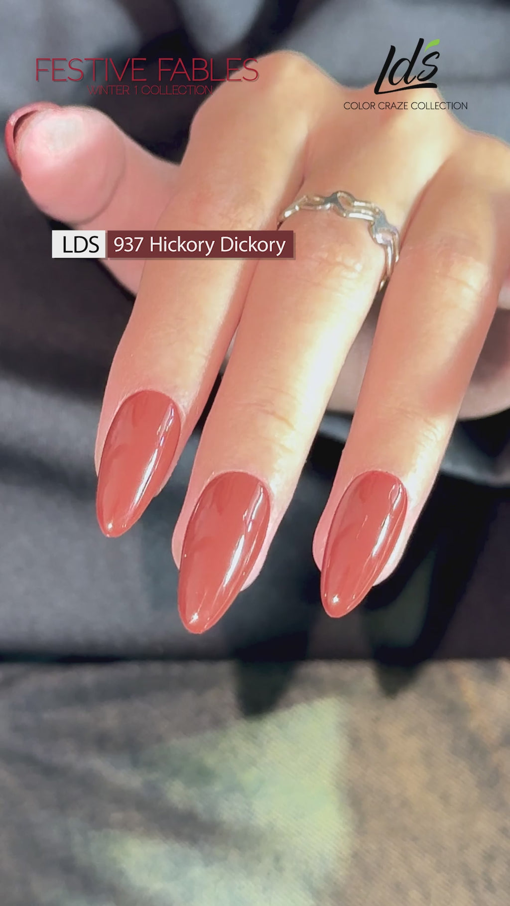 LDS Color Craze Gel Nail Polish - 937 Hickory Dickory