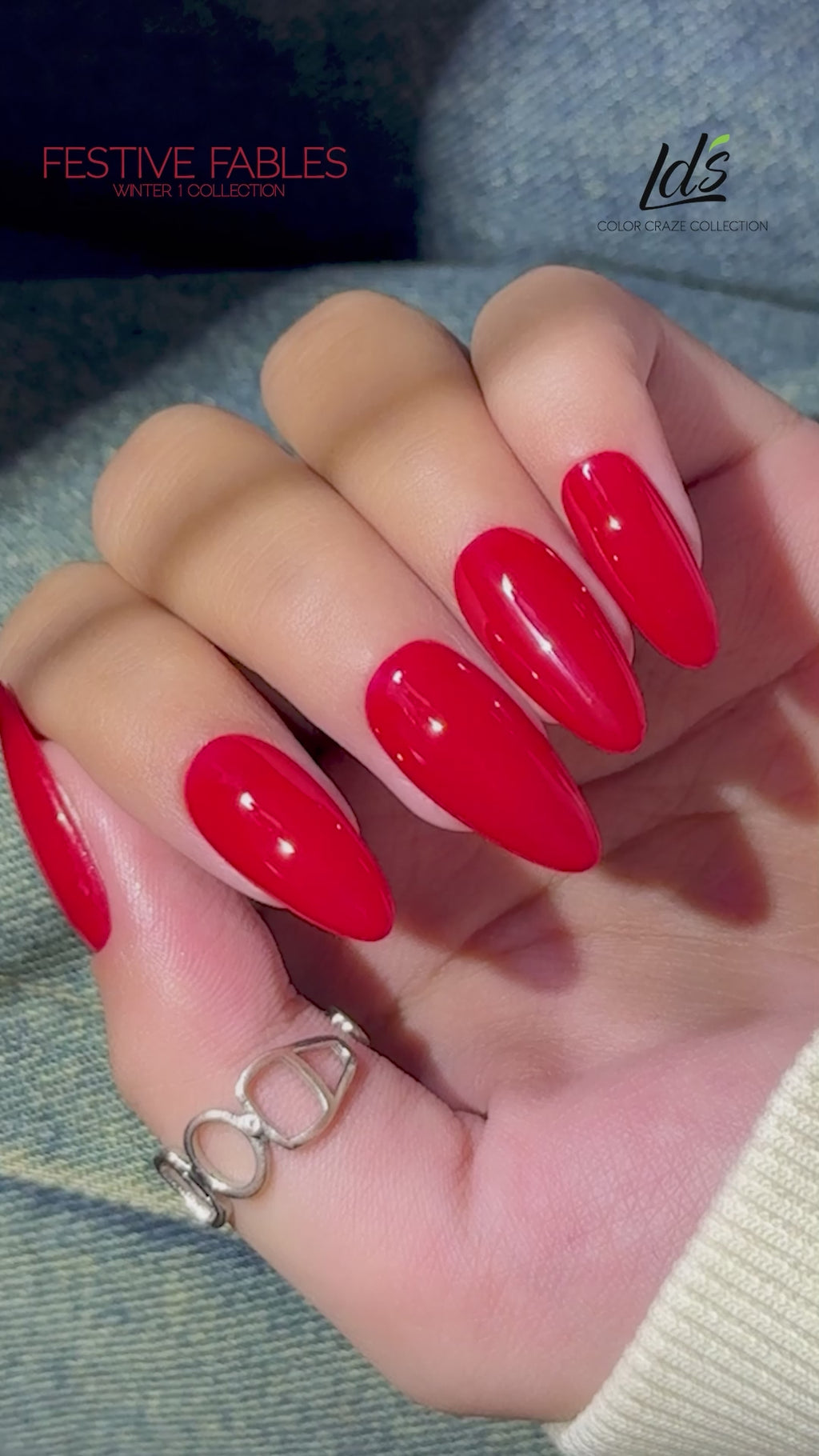 LDS Color Craze Collection - 838 Naughty or Nice - Gel Polish 0.5oz