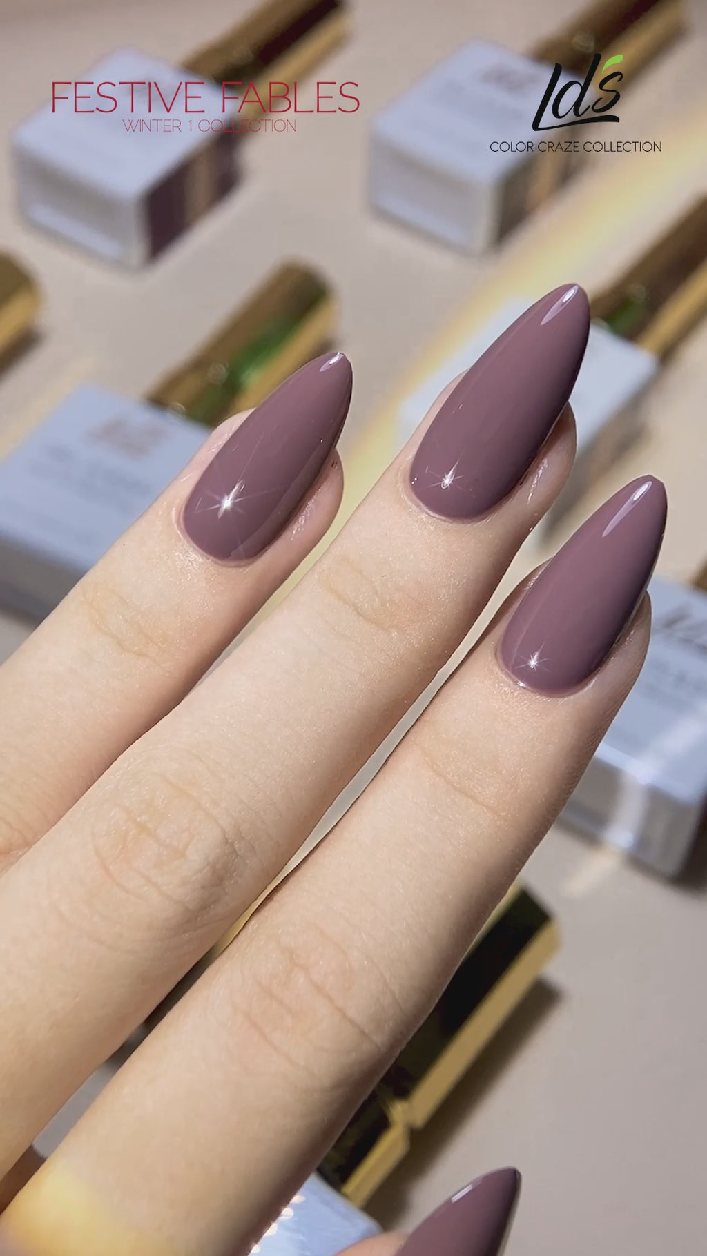 LDS Color Craze Gel Nail Polish - 741 Exclusive