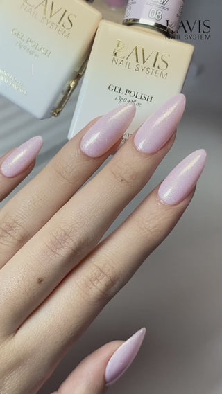 LAVIS C07 - 08 - Gel Polish 0.5 oz - Pinktopia Collection