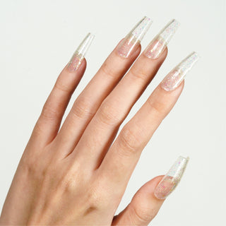 LDS 3 in 1 - 151 White ice  - Dip (1oz), Gel & Lacquer Matching
