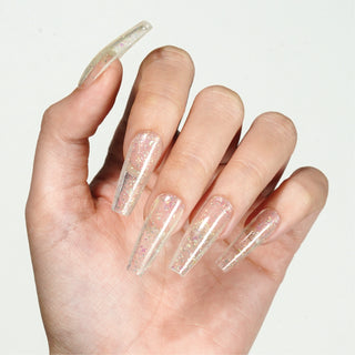 LDS 3 in 1 - 151 White ice  - Dip (1oz), Gel & Lacquer Matching