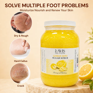 LAVIS - Matcha Honey - Sugar Scrub for Pedicure - 1 gallon