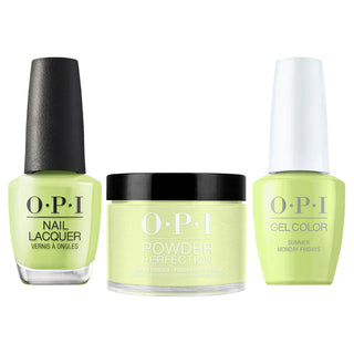 OPI 3 in 1 - P012 Summer Monday-Fridays - Dip, Gel & Lacquer Matching - Make The Rules Collection