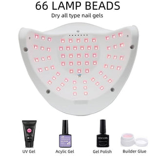 DND Gel Basic Kit - 871 How Do U Neutral_ & Nail Lamp
