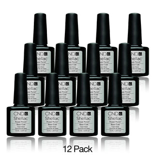 CND Shellac Set 12 Colors - Base Coat - 0.25 oz