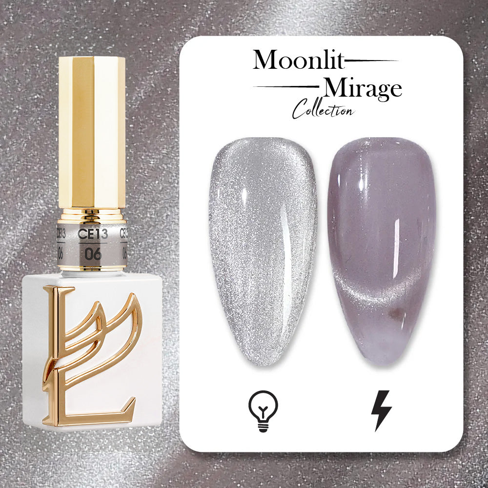 LAVIS Cat Eyes CE13 (Ver2) - 06 - Gel Polish 0.5 oz - Moonlit Mirage Collection