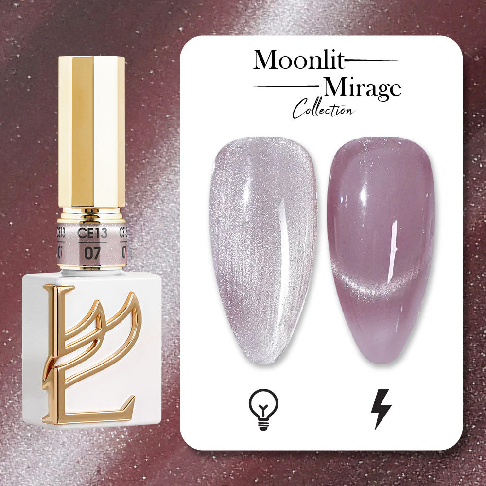 LAVIS Cat Eyes CE13 (Ver2) - 07 - Gel Polish 0.5 oz - Moonlit Mirage Collection