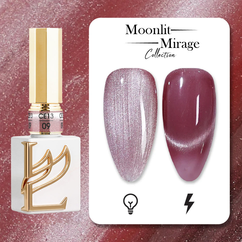 LAVIS Cat Eyes CE13 (Ver2) - 09 - Gel Polish 0.5 oz - Moonlit Mirage Collection