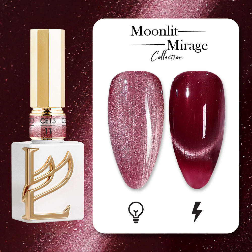 LAVIS Cat Eyes CE13 (Ver2) - 11 - Gel Polish 0.5 oz - Moonlit Mirage Collection