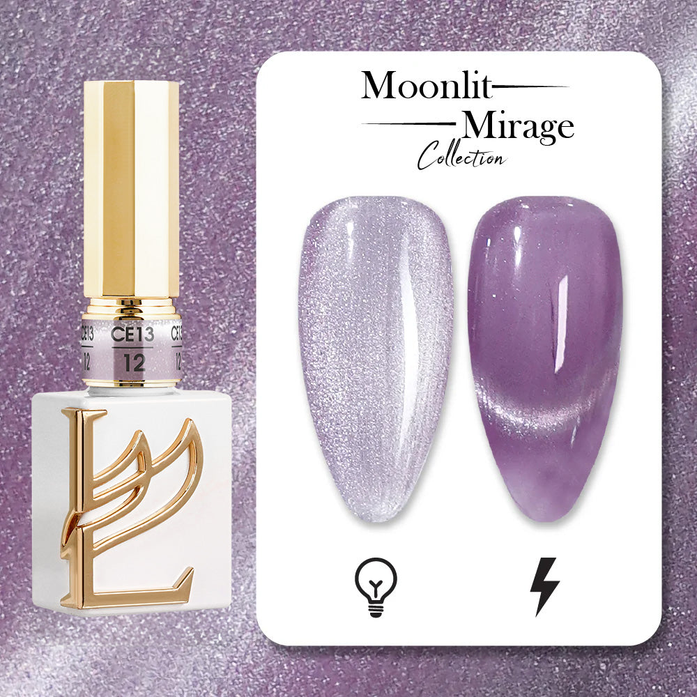 LAVIS Cat Eyes CE13 (Ver2) - 12 - Gel Polish 0.5 oz - Moonlit Mirage Collection