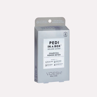 VOESH 4 In 1 Pedibox Case of 50 Pedi A Box - Charcoal