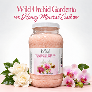 LAVIS - Wild Orchid Gardenia Honey Mineral Salt - 1 gallon