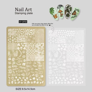 Nail Printing Steel Plate XY-DF05