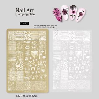 Nail Printing Steel Plate XY-DF07