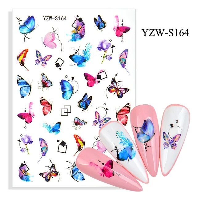  Nail Art Stickers - YZW-S164 by OTHER sold by DTK Nail Supply