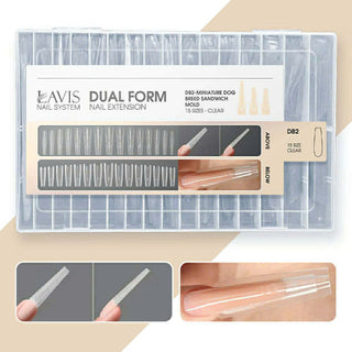 LAVIS - Dual Form Miniature Dog Breed Sandwich Mold 15 Sizes Clear