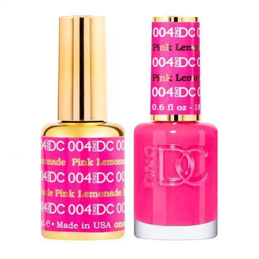 DND DC Gel Nail Polish Duo - 004 Pink Colors - Pink Lemonade