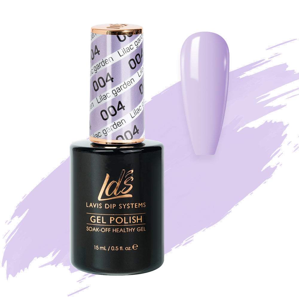 LDS 004 Lilac Garden - LDS Gel Polish 0.5oz