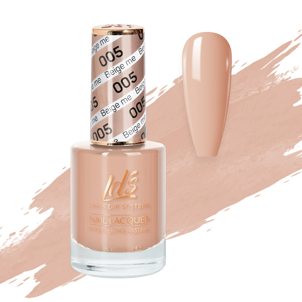 LDS 005 Beige Me - LDS Healthy Nail Lacquer 0.5oz