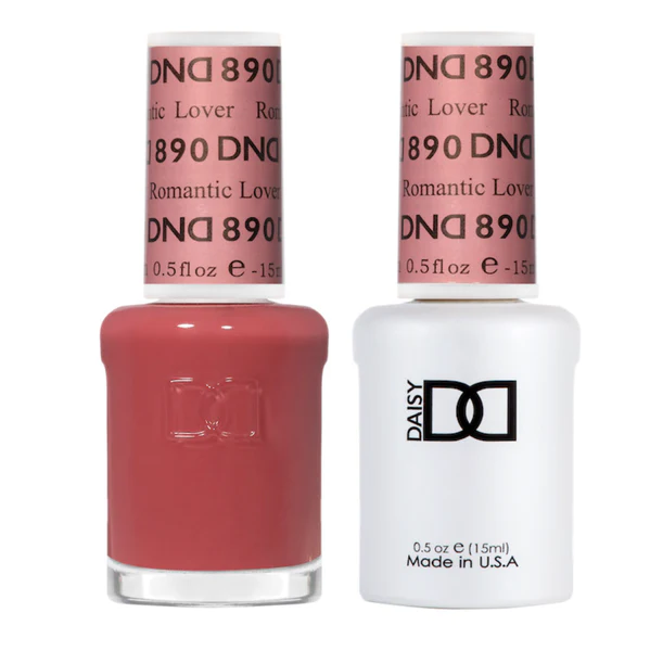 DND Gel Nail Polish Duo - 890 Romantic Lover - DND Sheer Collection