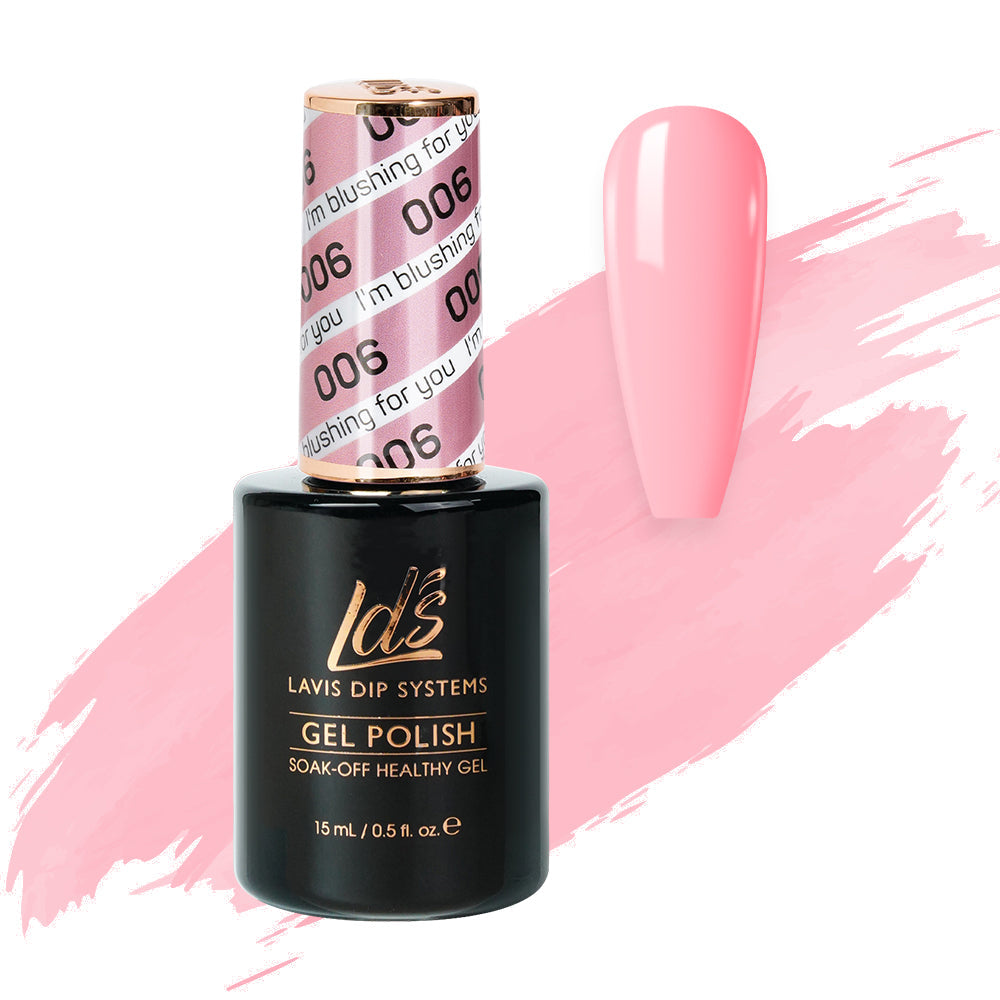 LDS 006 I'm Blushing For You - LDS Gel Polish 0.5oz